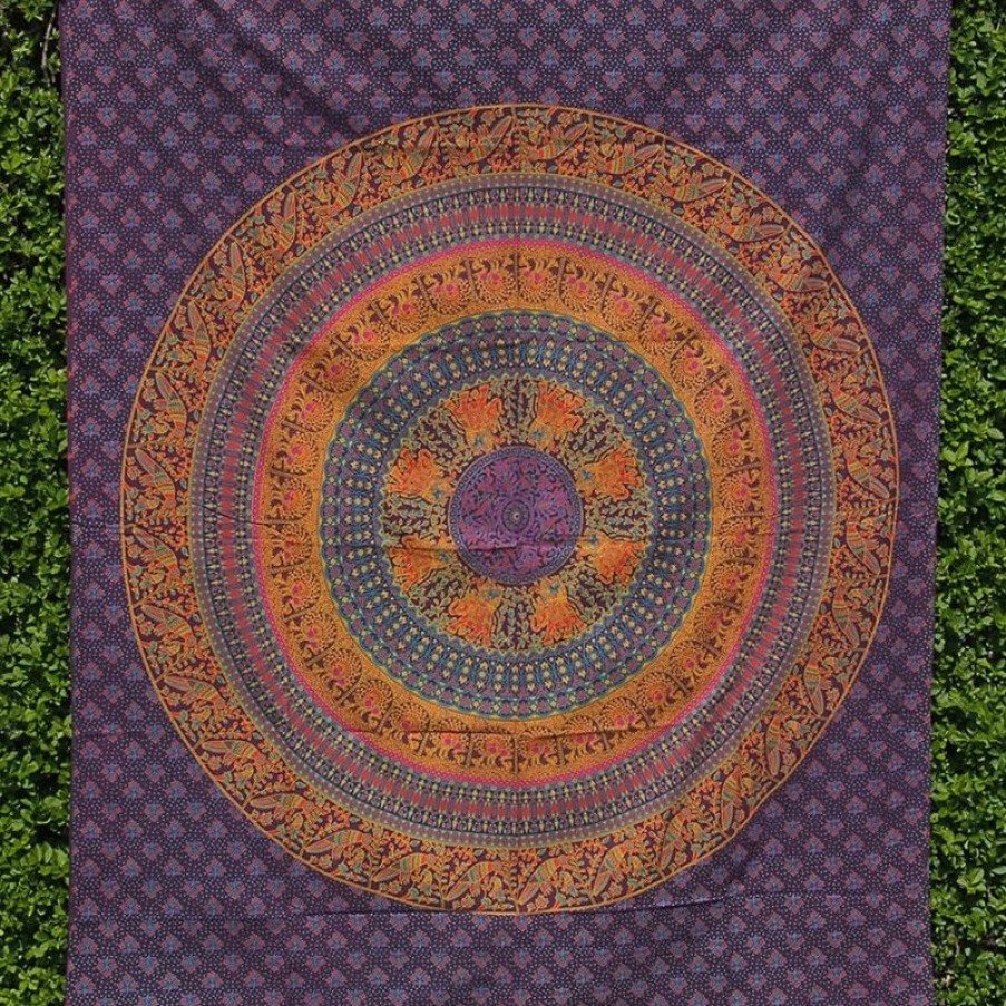 Skin Project Tentures | Tenture Mandala - Multicolore - S